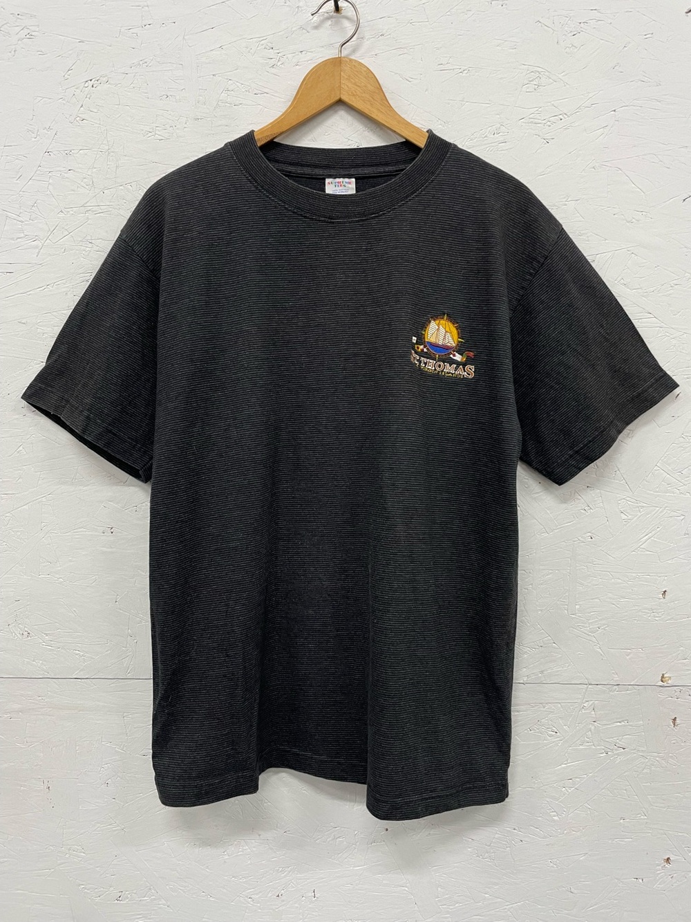 Vintage St. Thomas Souvenir Tee, Size M, Embroidered